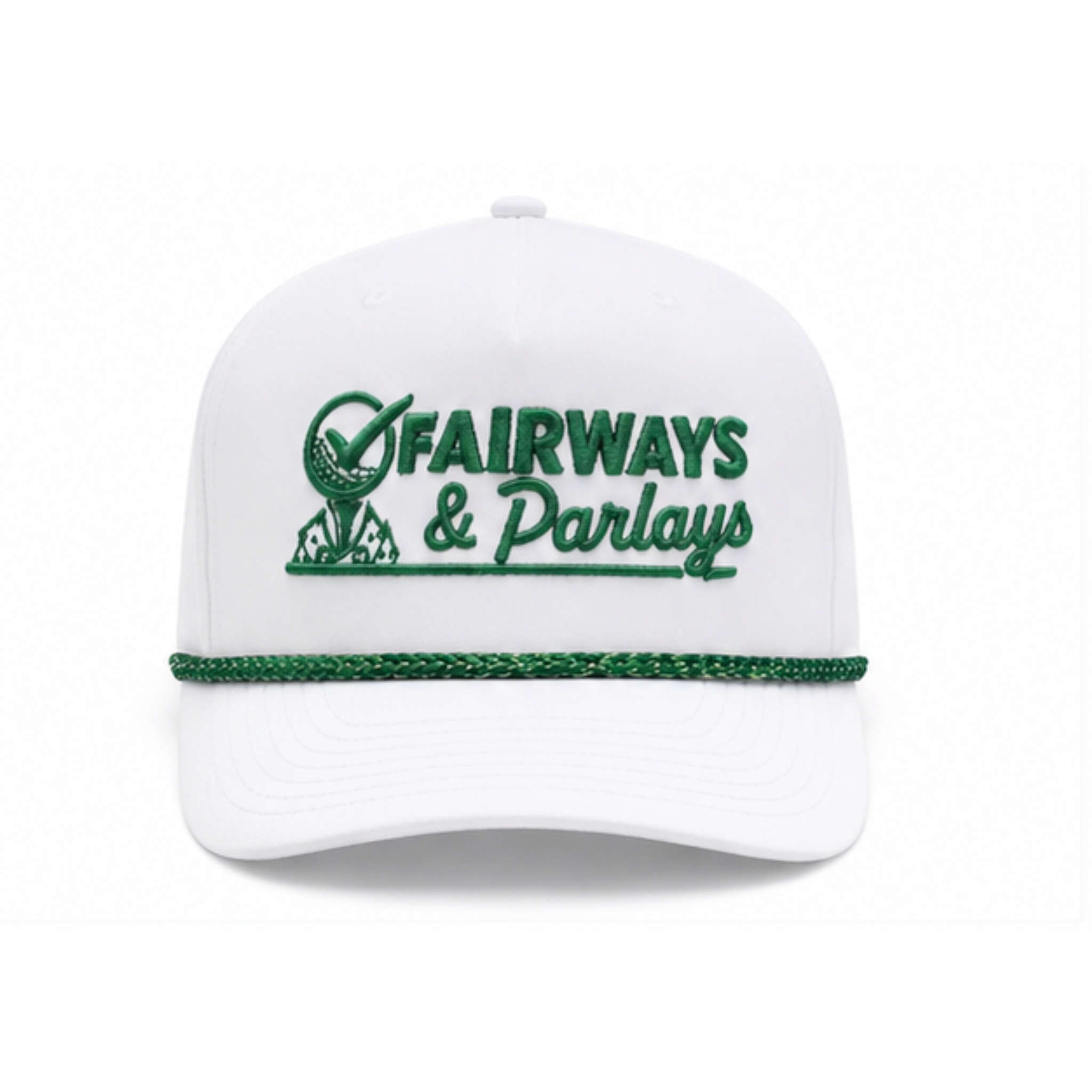 Flagstick F&P Hat (Green/White)